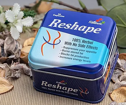 Reshape 100% Herbal With No Side Effects 30 Capsules كبسولات ريشب لنحت القوام