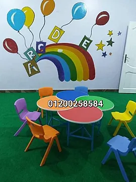 اثاث حضانات كراسي و ترابيزات