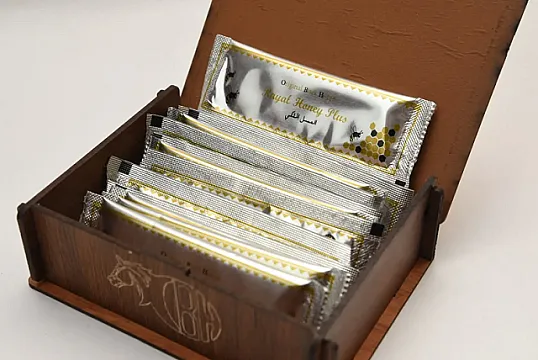 العسل الملكي Royal Honey للرجال العلبة الخشبية