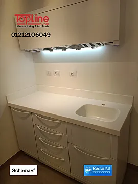 مطابخ وحمامات من الكوريان