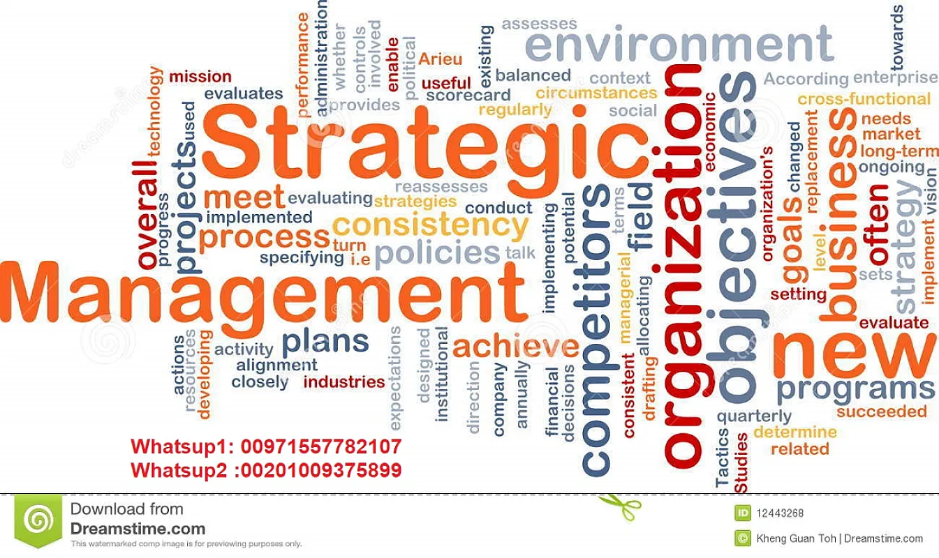 مدرس ٍStrategic Management فى دبى الشارقة 0557782107