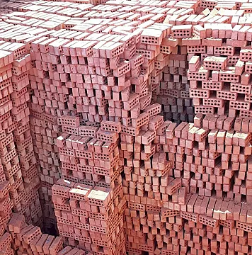 طوب احمر طفلي عالي الجودة للبناء