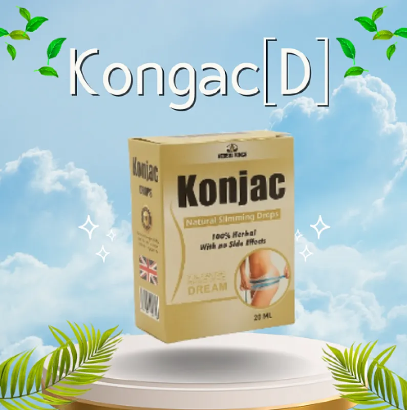 نقط كونجاك konjac للتخسيس ورشاقة الجسم