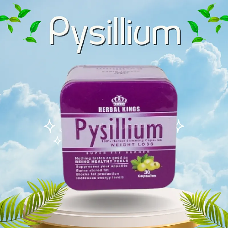 pysillium slimming capsules herbal kings
