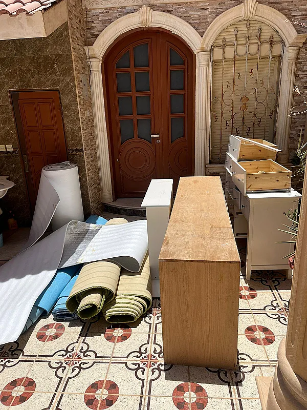 دينا رمي اتخلص من اثاث عفش قديم تالف خربان بالرياض 0َ503559450