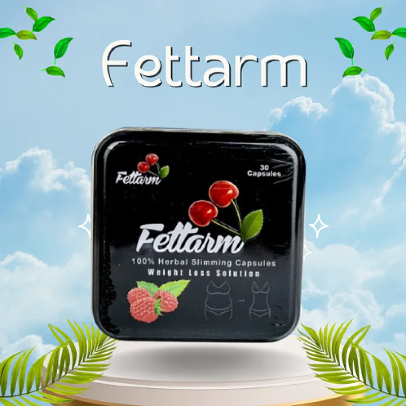 Fettarm black slimming capsules