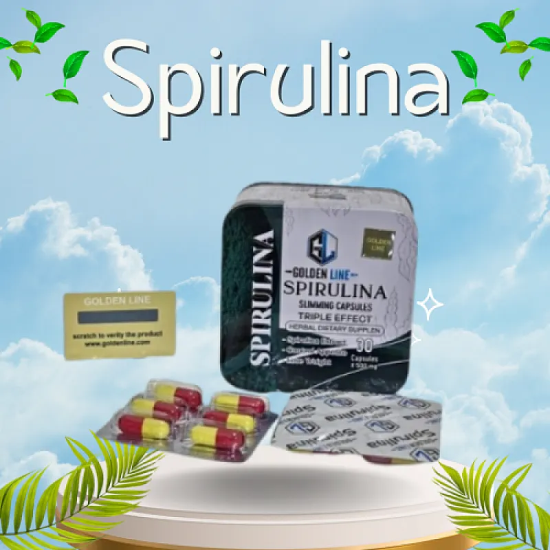 Spirulina slimming capsules