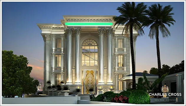 ديكورات خارجية بالفوم العازم