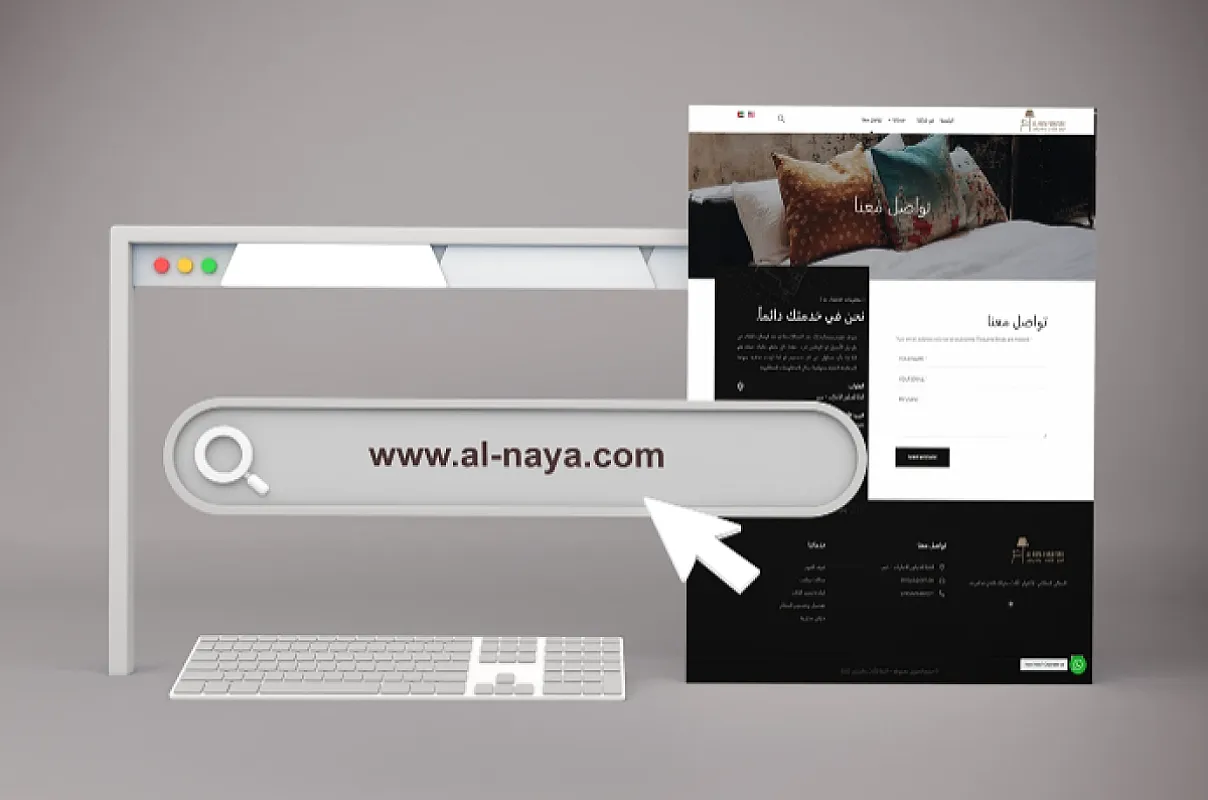 عايز موقع تعريفي أو متجر إلكتروني احترافي ومتعدد اللغات؟
