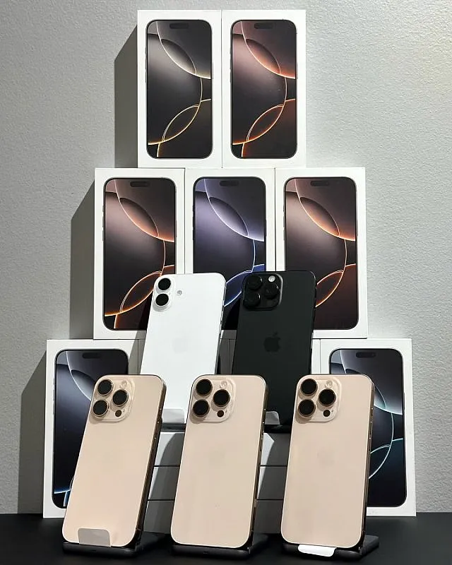 Apple iPhone 16 Pro Max, iPhone 16 Pro, iPhone 16, iPhone 16 Plus, iPhone 15 Pro Max, iPhone 15 Pro, iPhone 15, Samsung Galaxy S25 Ultra , Samsung S25, Sony PlayStation PS5 Pro, Nintendo Switch 2