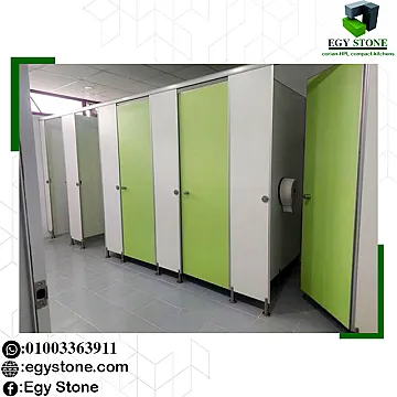 تركيب قواطيع كومباكت للحمامات hpl