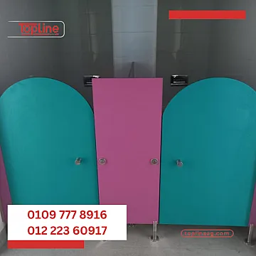 توريد كومباكت قواطيع وفواصل حمامات hpl