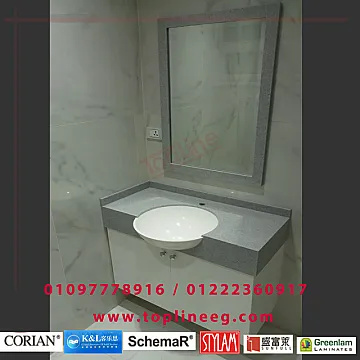 Corian for kitchens, counters, bathroom units wall cladding, tables and sinks Corian Samples (Schemar) Korean Origin : https: toplineeg.com en about corian corsamples for further information: 01097778916 01222360917