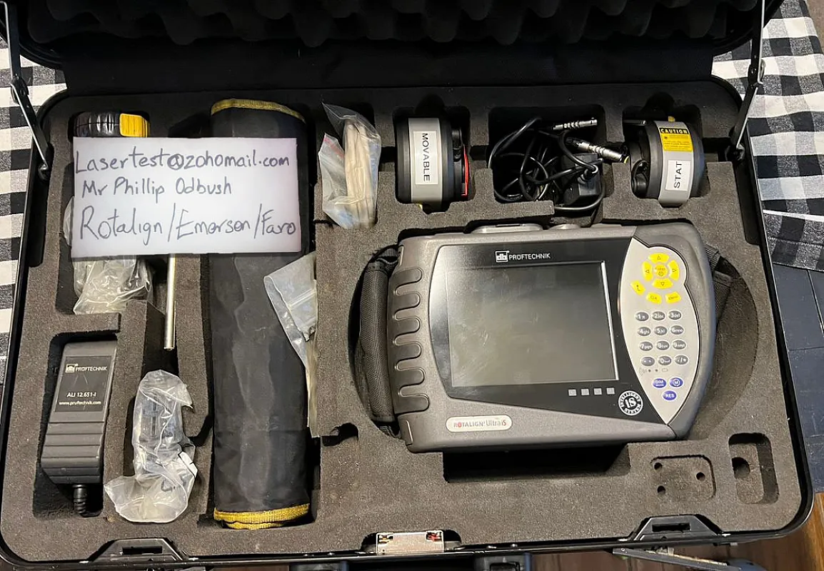 ForSale: Rotalign Ultra Emerson 2140 FixtureLaser Easy Laser