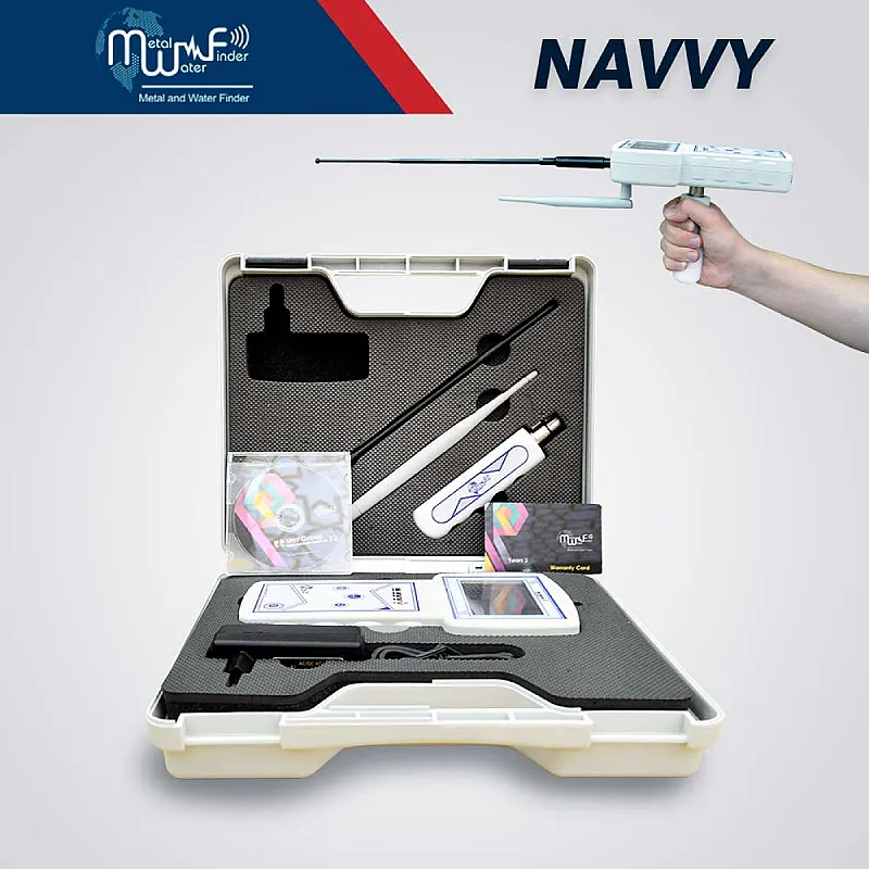 جهاز كشف المياه الجوفية نافي NAVVY خفيف الوزن وبعمق 500 متر