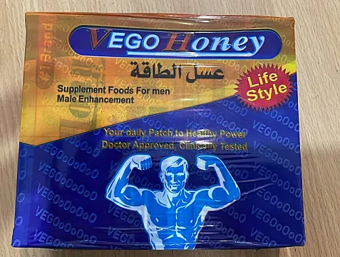 عسل الطاقة فيجو هوني للرجال Vego Honey