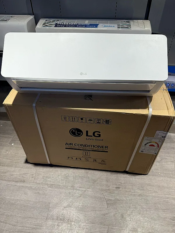 ❄️ تكييف LG 1.5 حصان بارد – تبريد كوري باعتمادية عالمية! لو بتدور على تكييف يعيش معاك سنين بأداء ثابت وجودة عالية، يبقى تكييف LG هو الاختيار الصح 👌