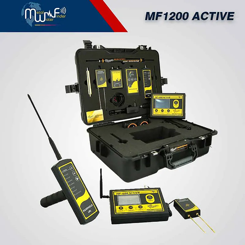 جهاز كشف الذهب والاحجار الكريمة والمياه ام اف 1200 اكتيف MF 1200 ACTIVE