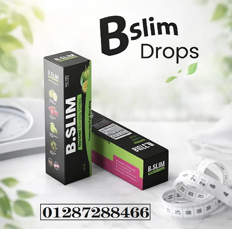 B Slim Drops – دعم طبيعي لأسلوب حياة أخف وأنشط