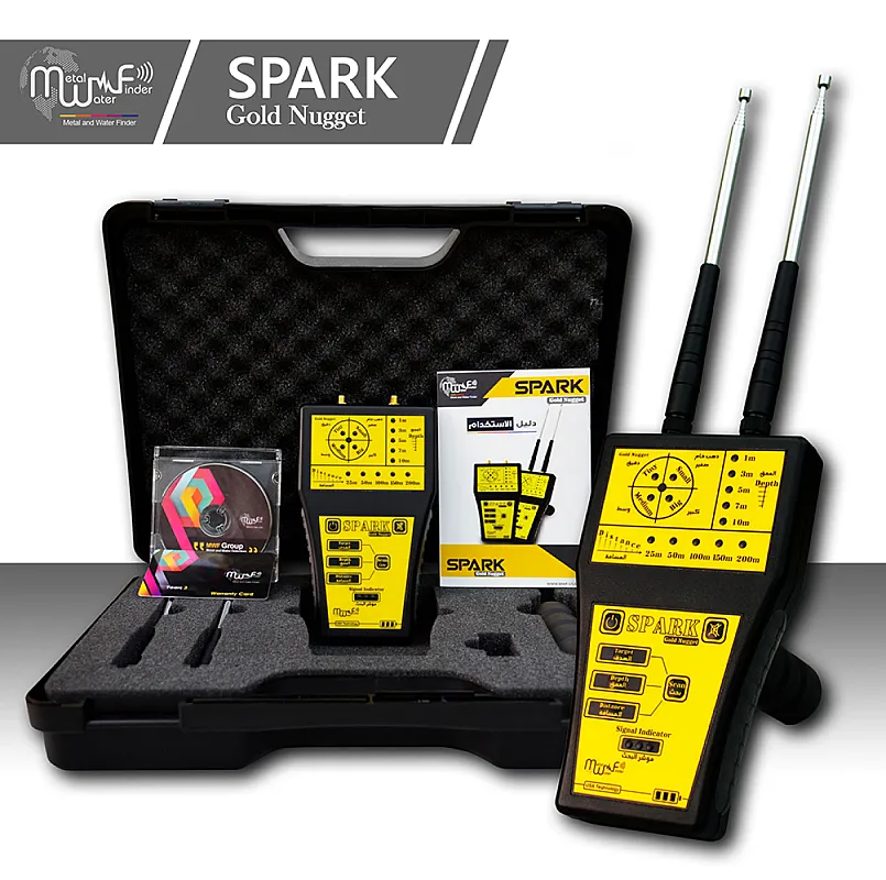 جهاز كشف الخام خفيف الوزن غولد سبارك ناغيت Gold spark nuggets
