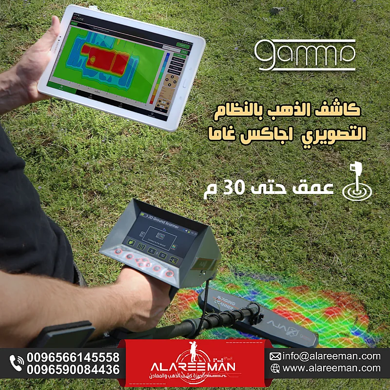 غاما التكنولوجيا التي تقودك إلى الكنوز