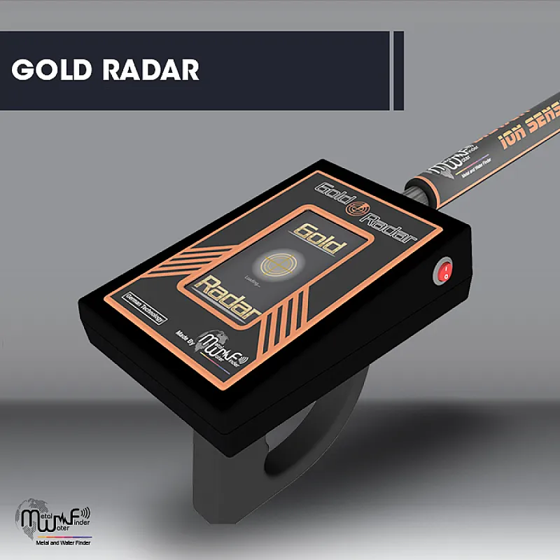 جهاز كشف الذهب والكنوز جولد رادار Gold Radar من شركة بي ار ديتيكتورز دبي