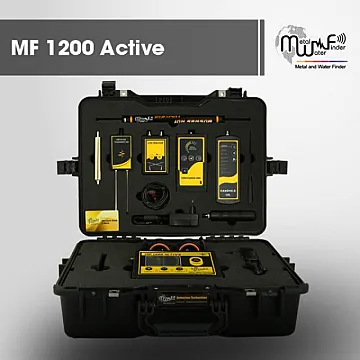 جهاز كشف الذهب والاحجار الكريمة والمياه ام اف 1200 اكتيف MF 1200 ACTIVE