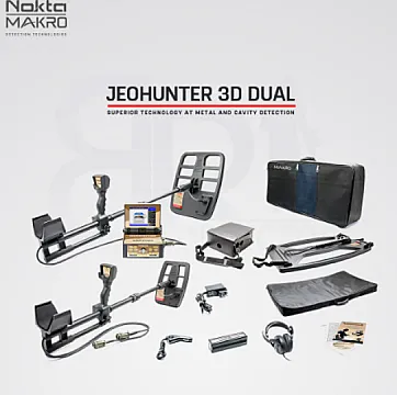 EOHUNTER 3D DUAL كاشف الذهب والمعادن جيوهانتر