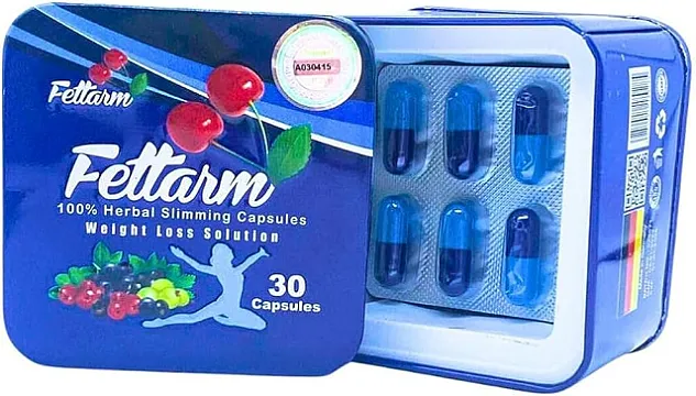 كبسولات فيتارم بلو FETTARM BLUE الصفيح