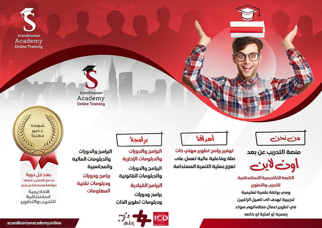 الاكاديميه الاسكندنافيه للتدريب التفاعلي 2025 الدورات التدريبيه التفاعليه