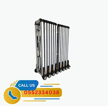حواجز المنيوم متحركة على عجلات حاجز تنظيم