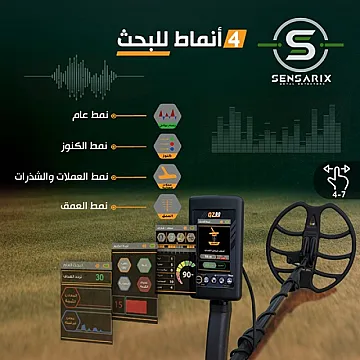 الجهاز الأفضل والأحدث للكشف عن الذهب والكنوز والمعادن الدفينة في سوريا QZ 80